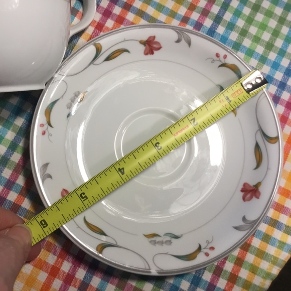 Christopher Stuart Set of 2 Cup and Saucer Set~Bone China~Y0205 MELROSE - Picture 7 of 9